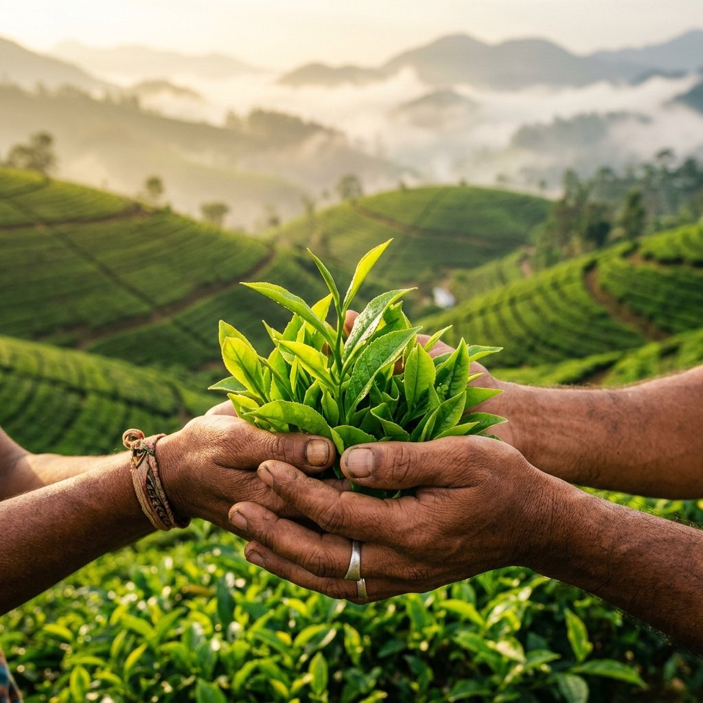 Sri Lankan Tea Leaves — Hill Country